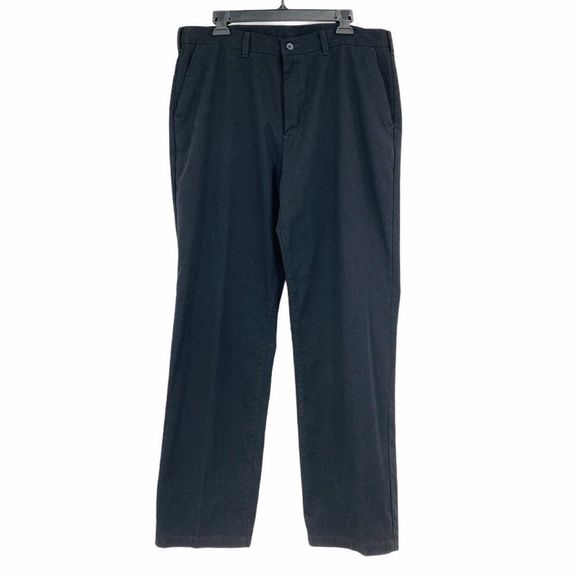 Men's George Chino Pants 38 x 33 9692 Black Career - Picture 1 of 5